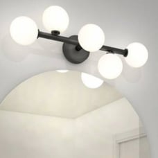 Artika Bloom Integrated LED Vanity Light Matte Black NEW in unopened box
