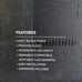 Artika Bloom Integrated LED Vanity Light Matte Black NEW in unopened box