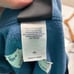 Vintage Helly Hansen Fleece Vest Mens Medium Full Zip Powder 8 USA Teal Blue EUC