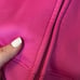 Burton Hot Pink Full Zip Logo Hoodie Jacket Pockets Sz M