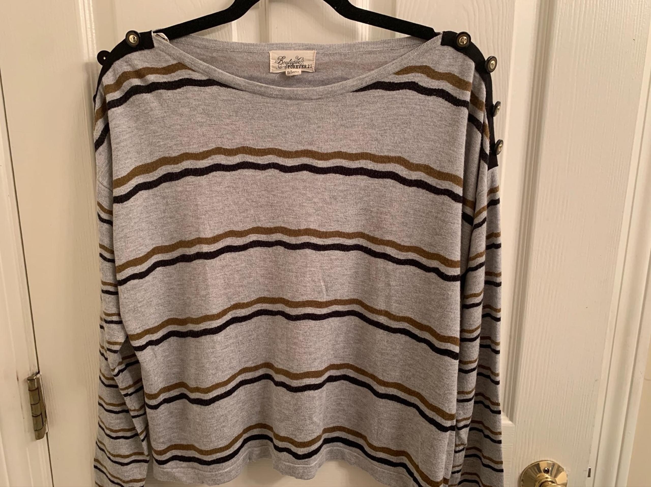 Forever 21 Striped Sweater