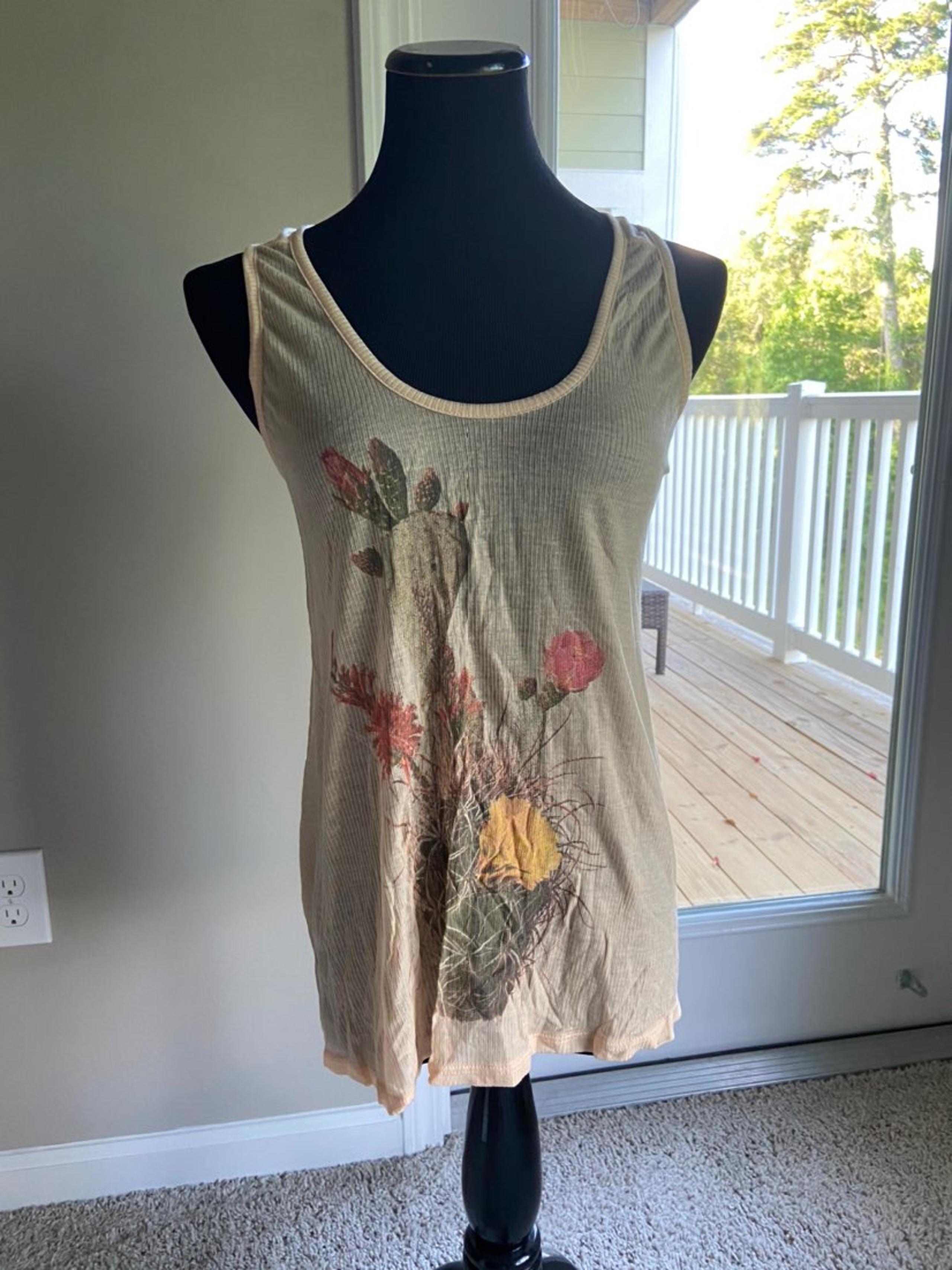 Wildfox Cactus Tank Top Shirt - M
