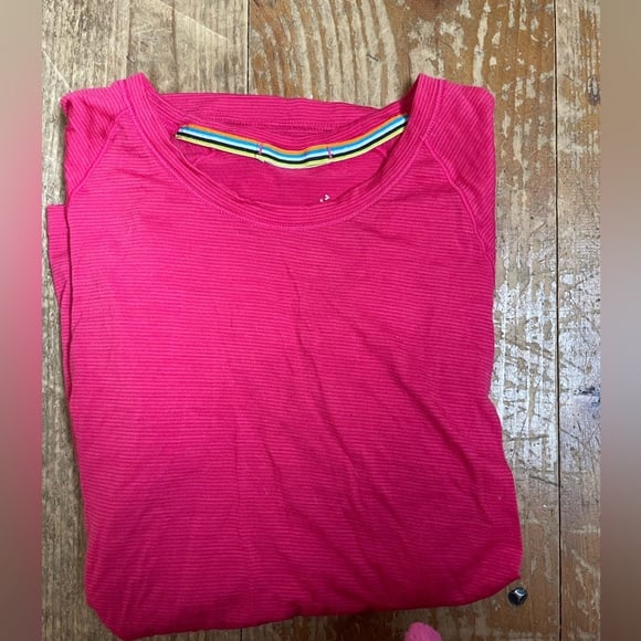 Smartwool Merino 150 Baselayer Pattern Short Sleeve Women's, Potion Pink, Small