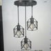 Industrial 3-Light Pendant Lightin