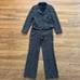 Ann Taylor Margo gray white tweed pantsuit size 4 b26