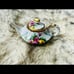 Rare Vintage Norcrest Fine China Porcelain Teapot | Pansy Flowers and Gold Trim