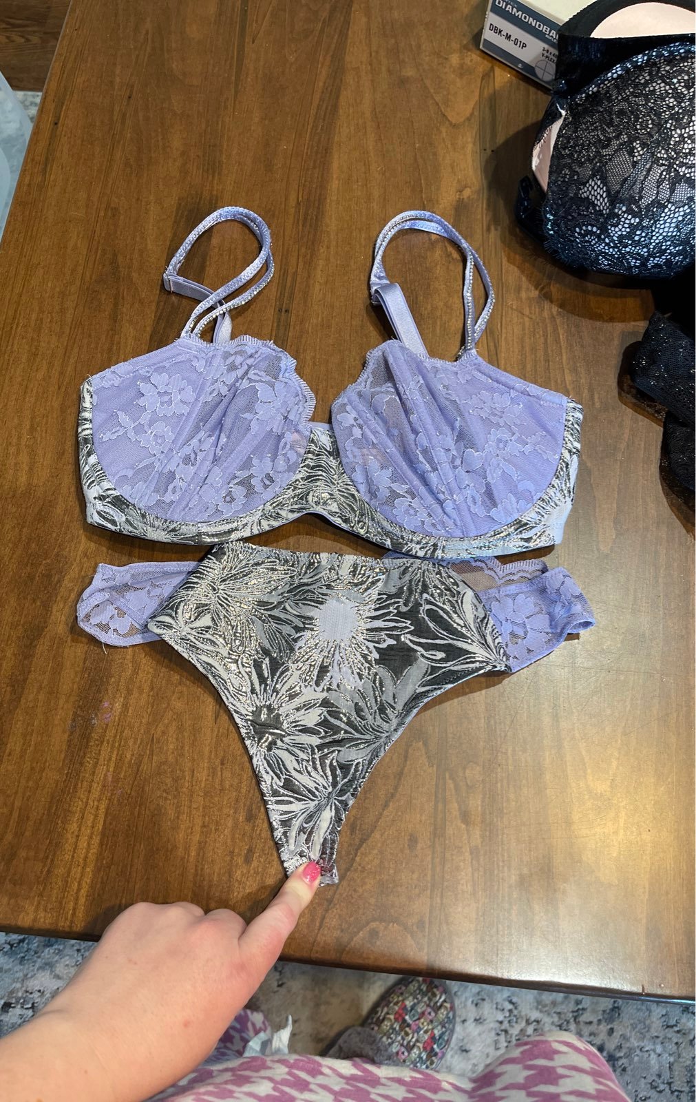 NWT VICTORIA SECRET BRA AND THONG