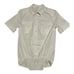Wolford White Collared Short Sleeve Button Down Bodysuit Shirt Size 34 US 4 ECU