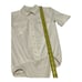 Wolford White Collared Short Sleeve Button Down Bodysuit Shirt Size 34 US 4 ECU