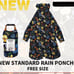 SUPER BEAVER x KiU Collaboration Rain Poncho, Brand New and Unused.