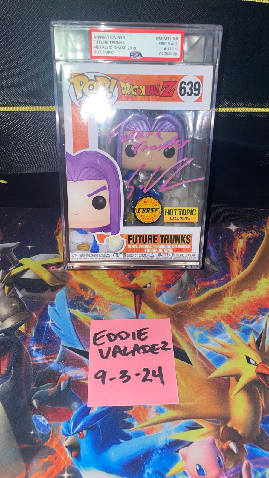 future trunks chase autographed/graded