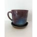 Studio Art Pottery Microwave Bacon Cooker Signed by Artist