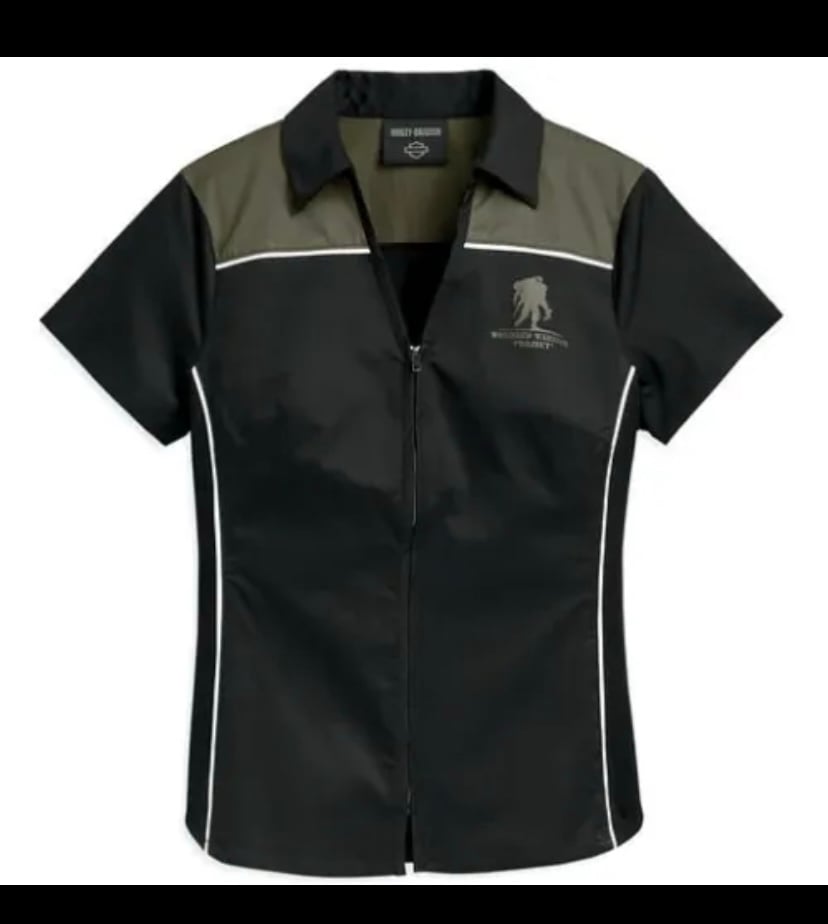 NEW Women Harley-Davidson Wounded Warrior Project Shirt new