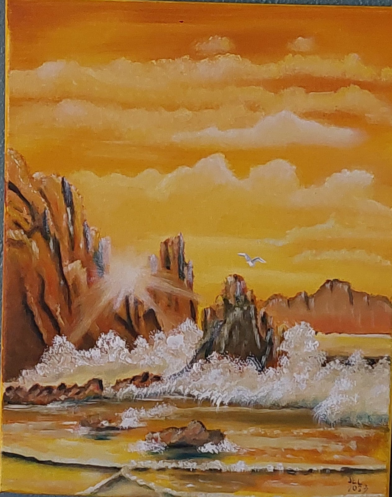 11 ×14 original oil