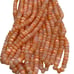 2 strands Shaded Orange Opal Beads, Natural Peruvian Opal Gemstone Beads Strands