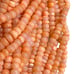 2 strands Shaded Orange Opal Beads, Natural Peruvian Opal Gemstone Beads Strands