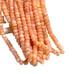 2 strands Shaded Orange Opal Beads, Natural Peruvian Opal Gemstone Beads Strands