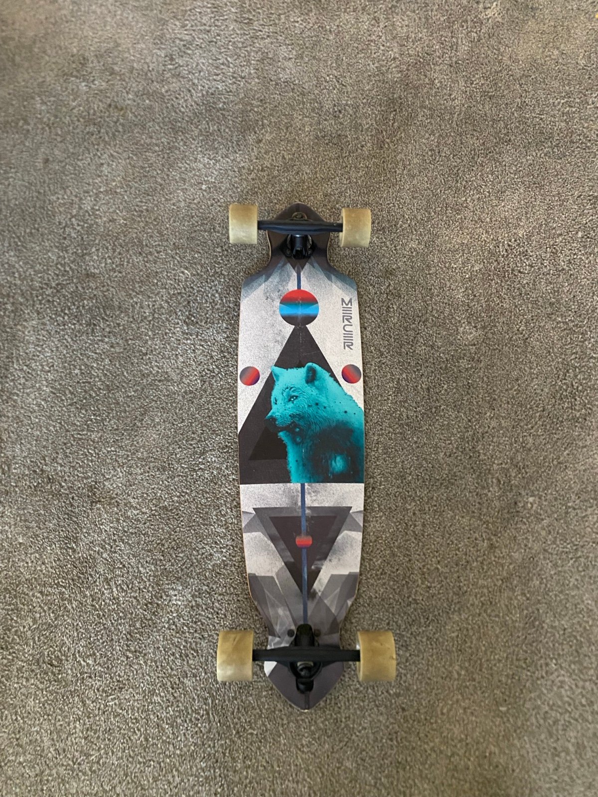 Mercer Lone Wolf longboard