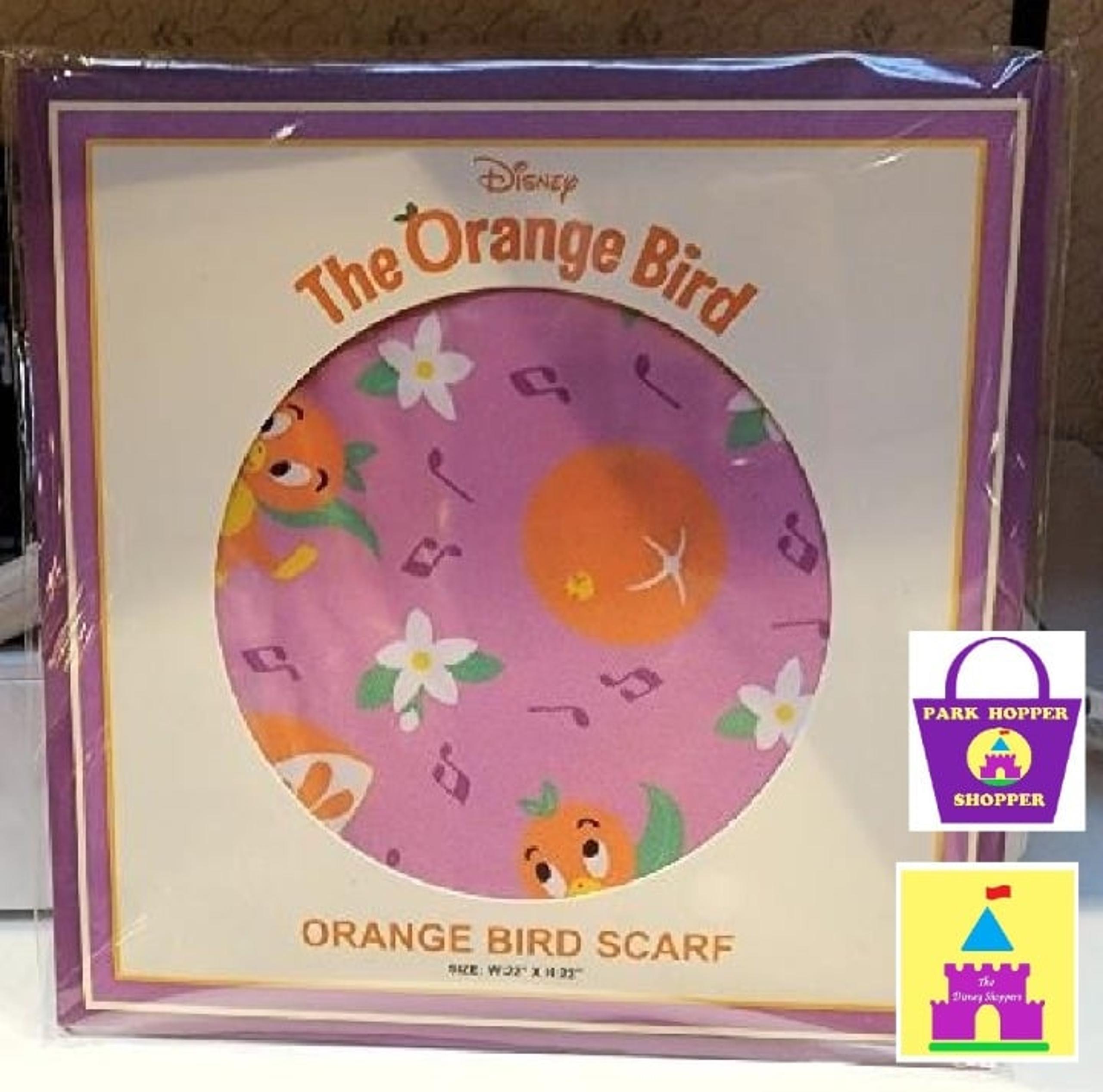 50th Anniversary Orange Bird Scarf NWT 400946466258 - Disney