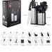 Kitchen Knife Set with Block, 18 Piece