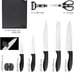 Kitchen Knife Set with Block, 18 Piece