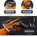 Kitchen Knife Set with Block, 18 Piece