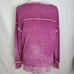 Sundance Purple Distressed Knit Sweater - Size Medium