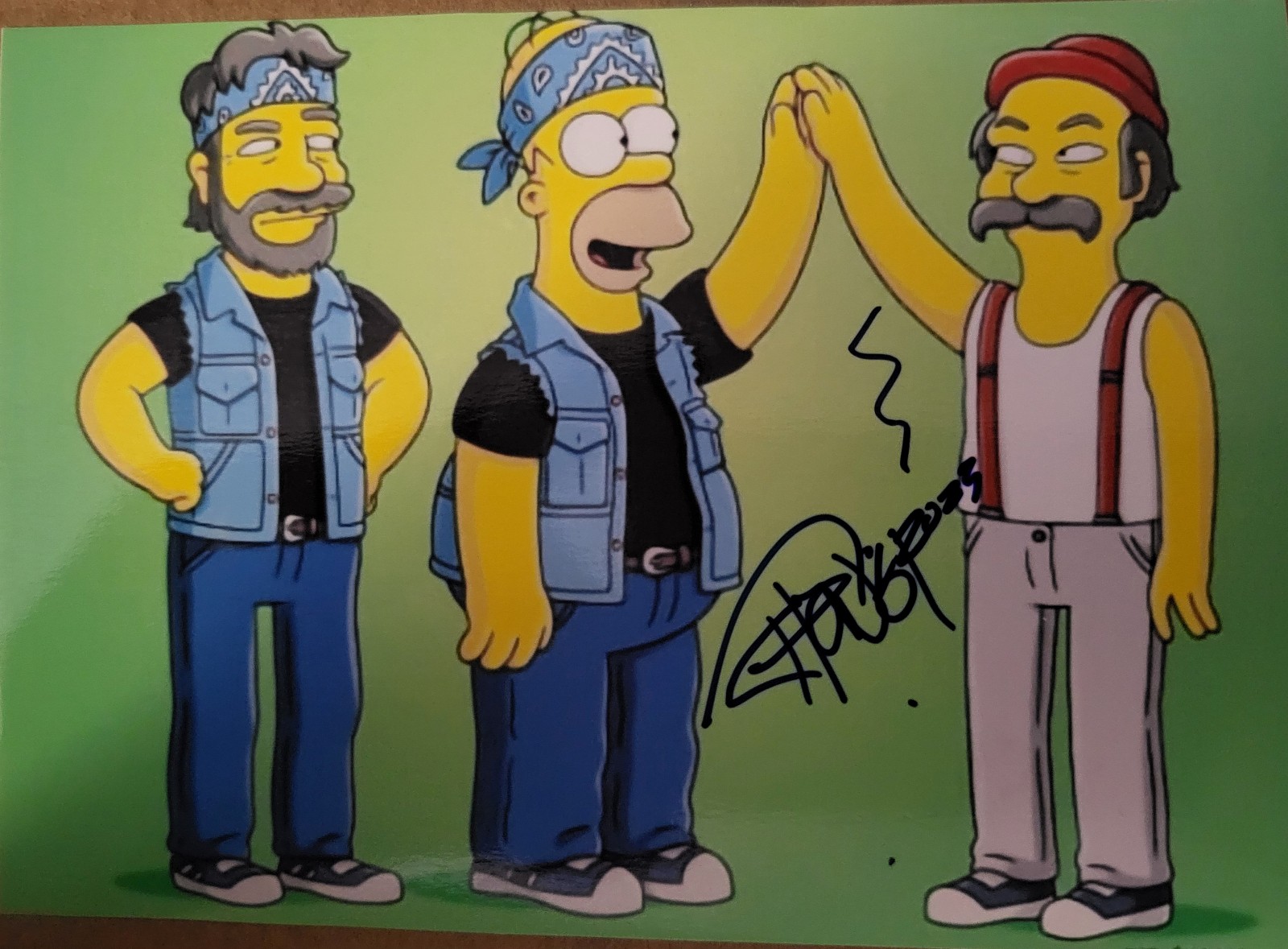 TOMMY CHONG AUTOGRAPHED PHOTO!!! - CHEECH & CHONG!!!