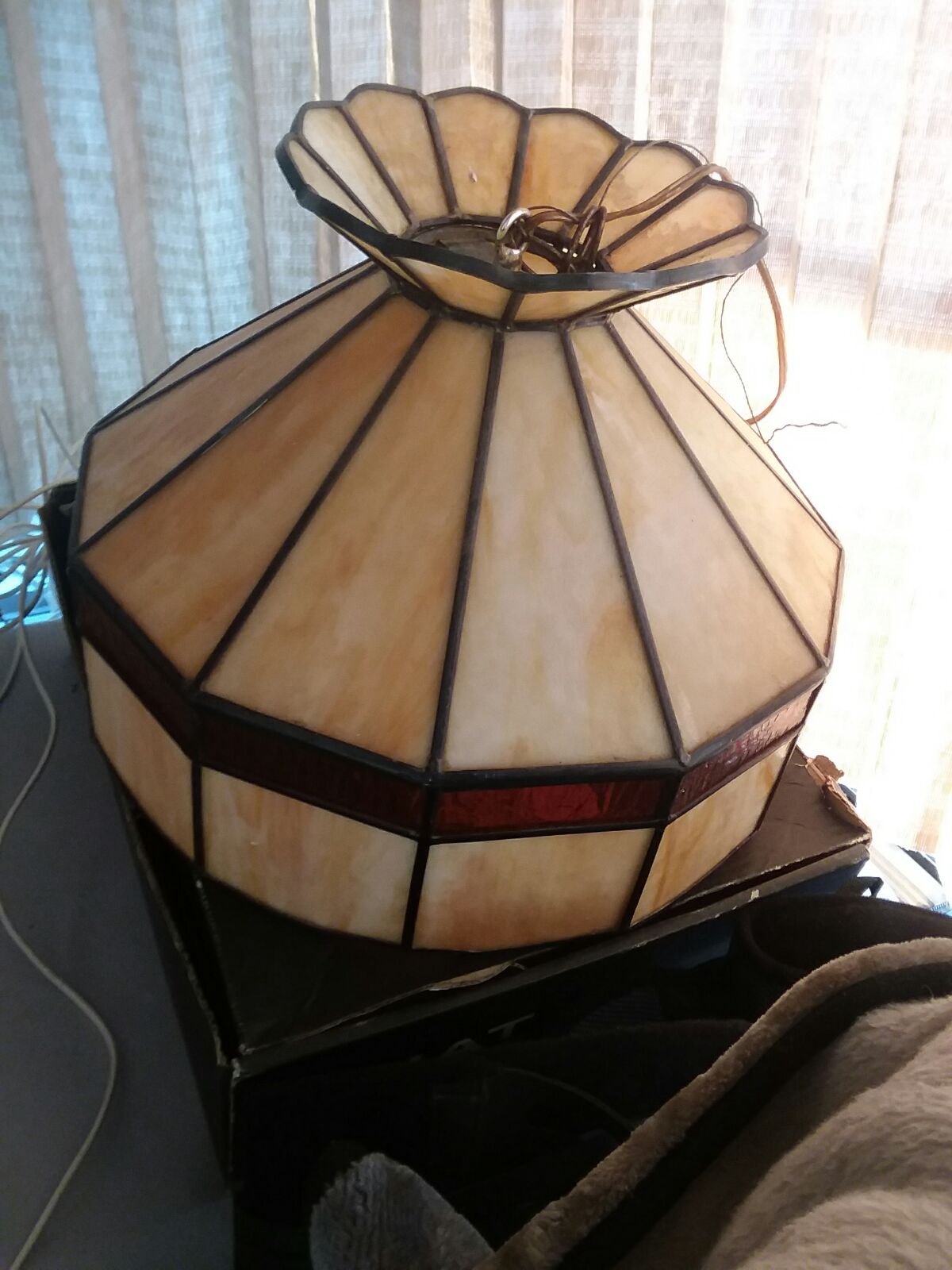 Vintage Tiffany hanging light