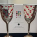 Novogratz Valentine Acrylic Wine Glasses Set of 4