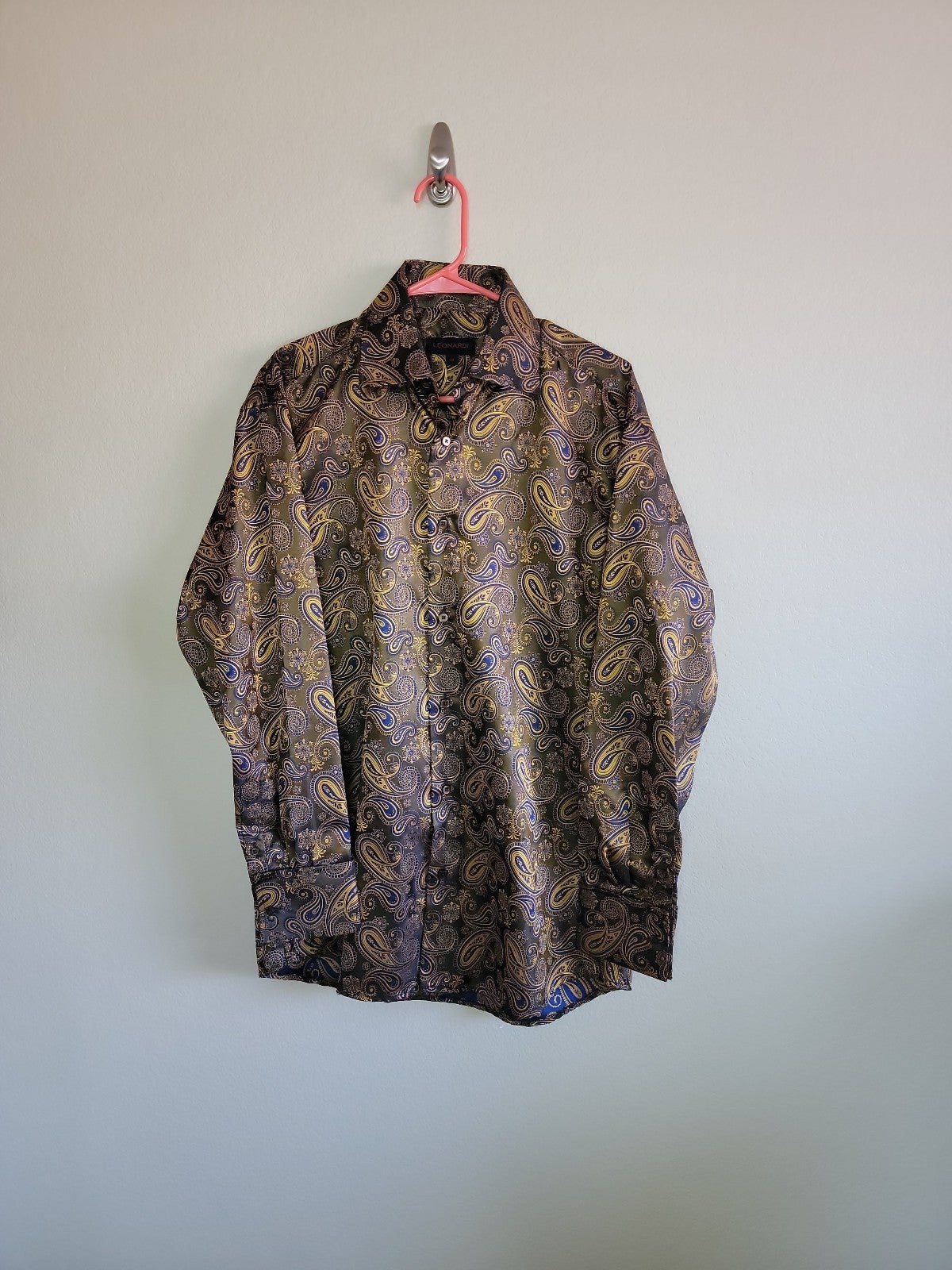 Leonardi of Italy French Cuff Dress Shirt - Size Medium