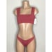 New. L*SPACE brick bikini set. L-top/M-bottom. Retails 168