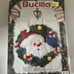 Bucilla Holly Jolly Santa Felt Wreath Kit 83028 NEW Christmas Decorations