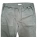 Allview Men's Garment Dyed Army Green Drawstring Pocket Khaki Chino Pants MEDIUM