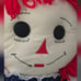 Vintage Classic Raggedy Ann and Andy Doll Set 3 ft
