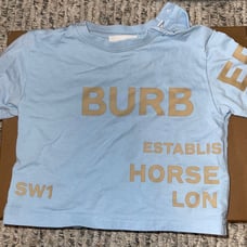 Burberry infant shirt