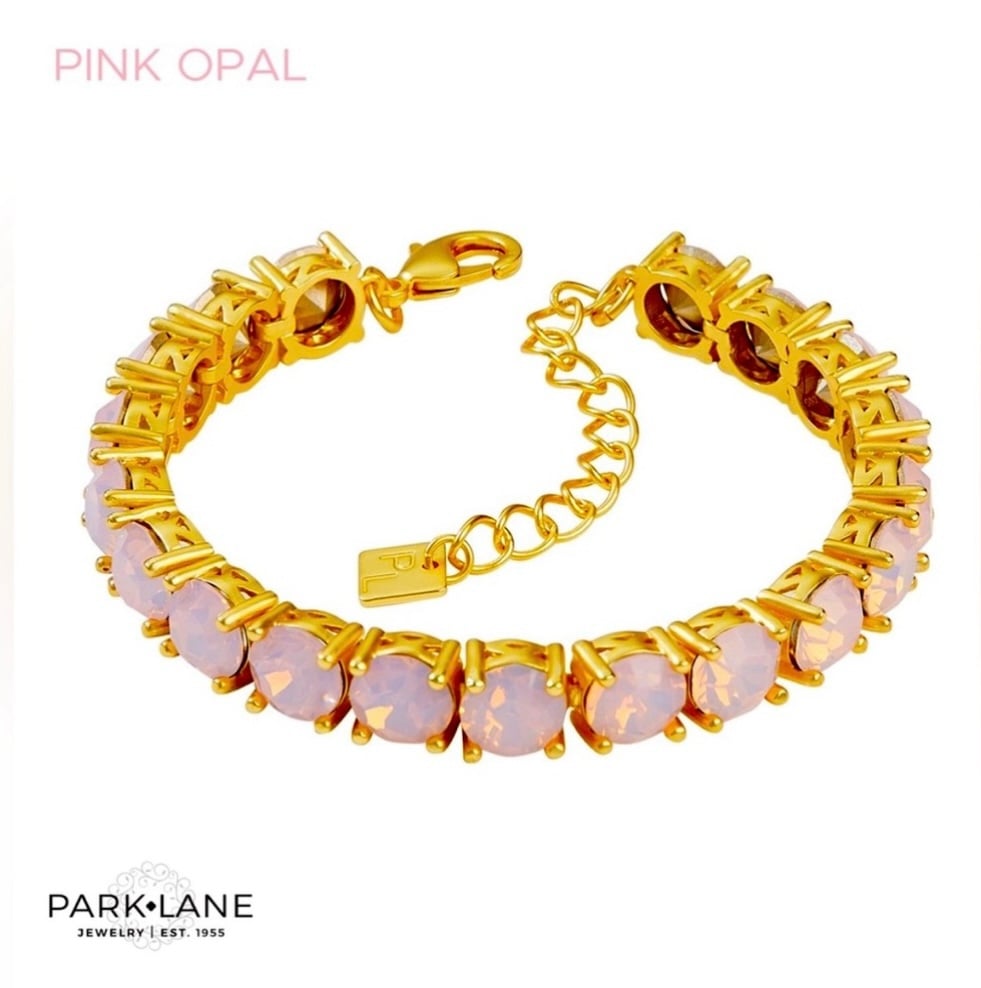 NEW Park Lane Pink Opal Impression Bracelet 40 Carats Retail 188