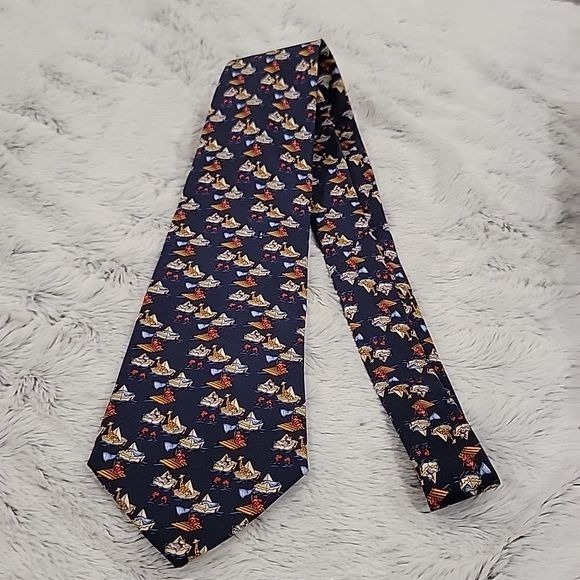 Salvatore Ferragamo 100% Silk Tie