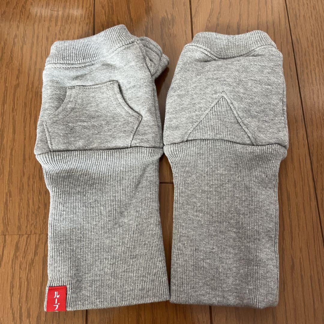 Loopwheeler Beams Exclusive Gloves Gray