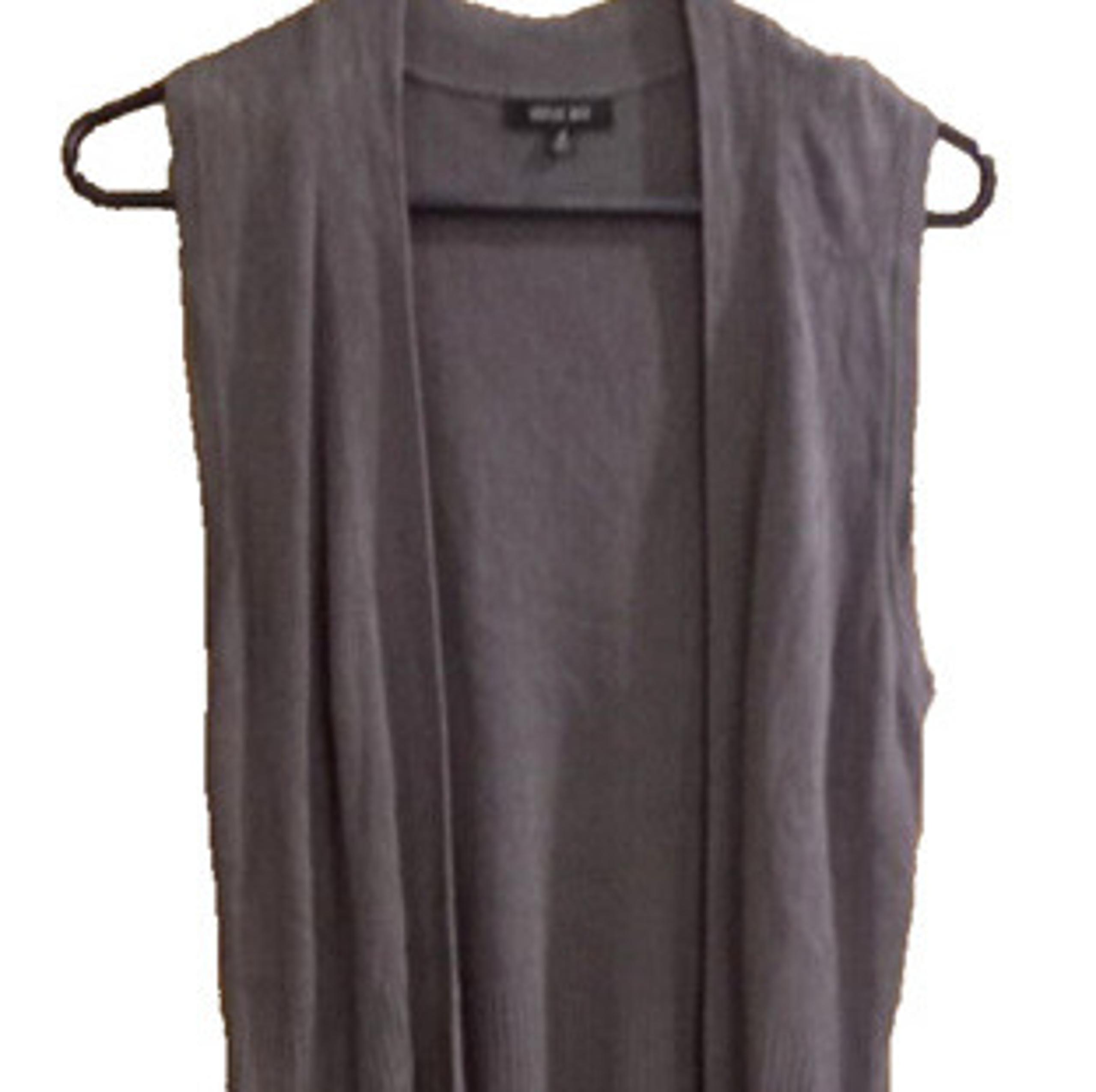 verve ami cardigan womans size medium gray open front casual