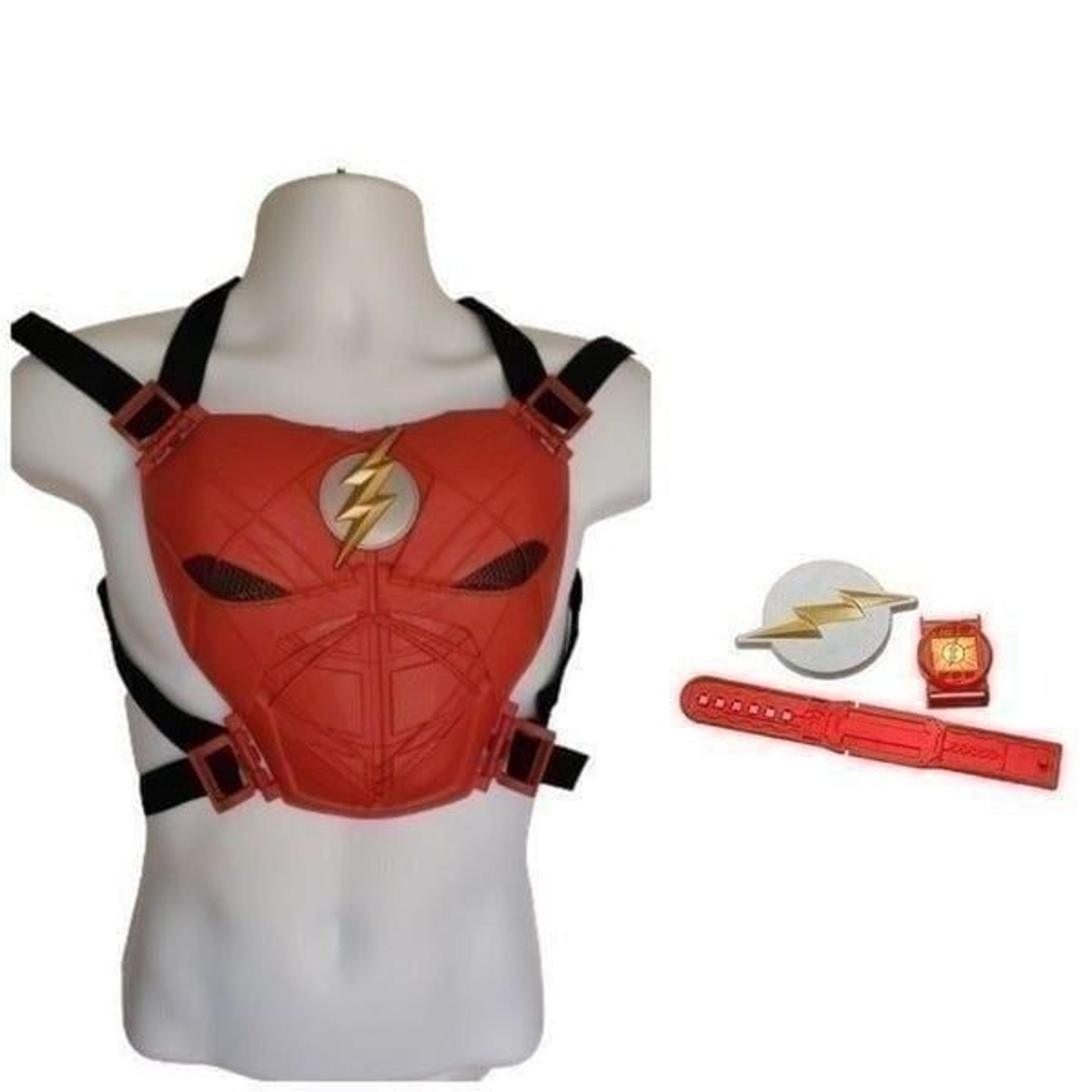 Flash Justice League Hero Ready Set Costume Cosplay Super Heros NWOT
