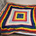 crocheted blanket