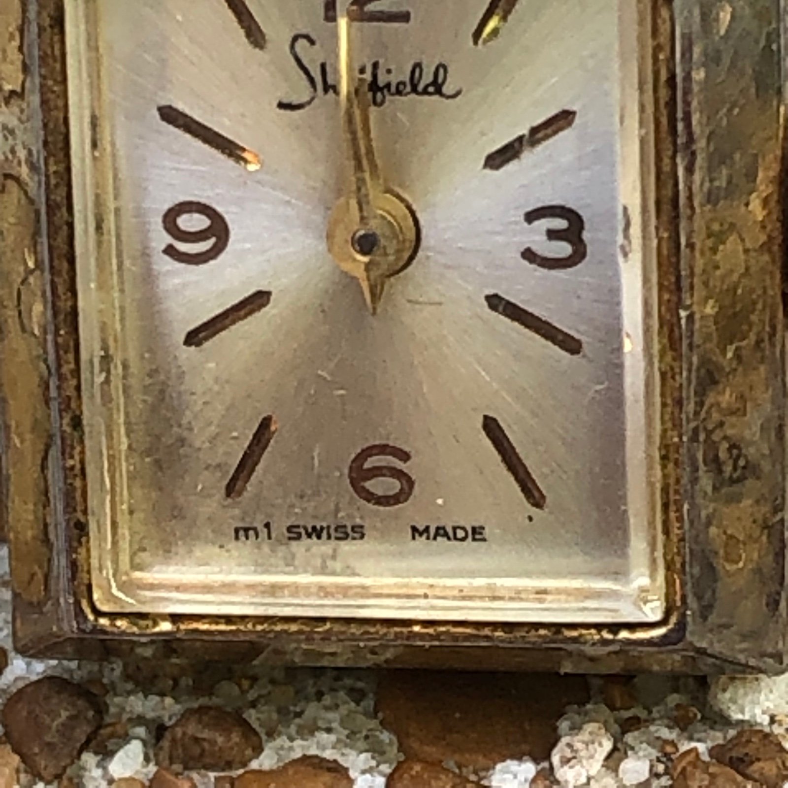 Sheffield gold plated Watch ring