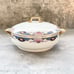 Vtg Crown Edelstein Bavaria Germany Rose China Serving Bowl Tureen 8” Lid c1924