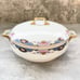 Vtg Crown Edelstein Bavaria Germany Rose China Serving Bowl Tureen 8” Lid c1924