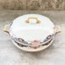 Vtg Crown Edelstein Bavaria Germany Rose China Serving Bowl Tureen 8” Lid c1924