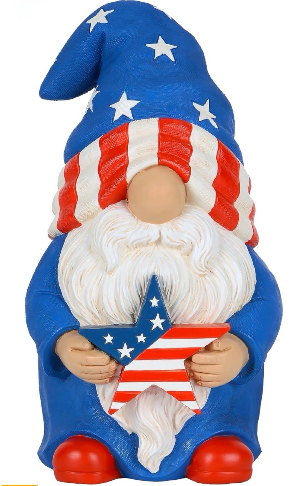 9 inch patriotic gnome decor !
