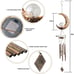 Solar Moon Wind Chimes for Outside Unique Birthday Gifts