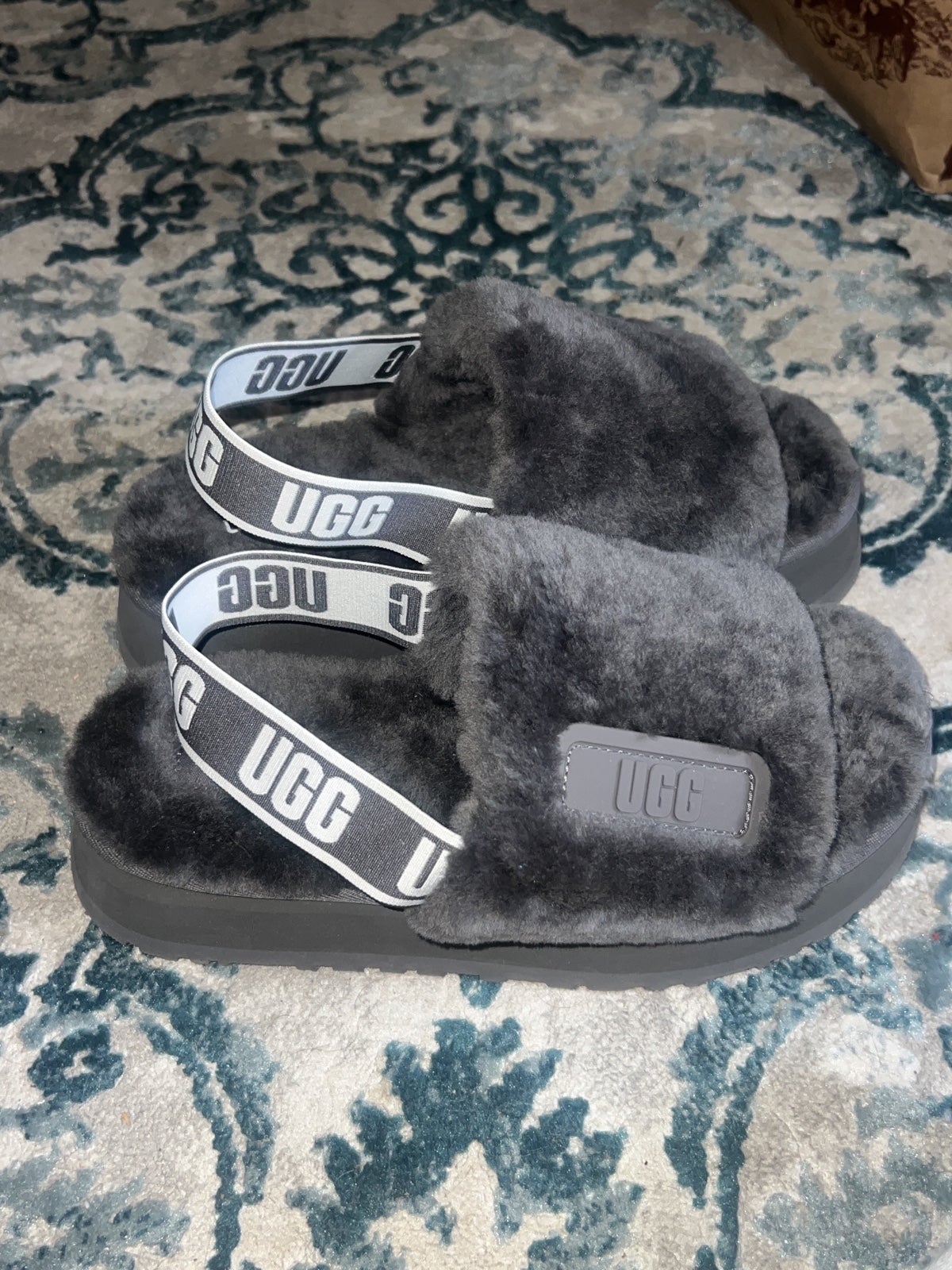 Ugg Disco Slides grey