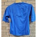 Nike Baseball V-Neck Pullover Shirt Men Size Medium Blue Warm Up Practice NWT